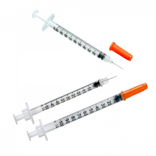 BD BD324827 Microfine Insulin syringe (1ml) 29G x 12.7mm needle