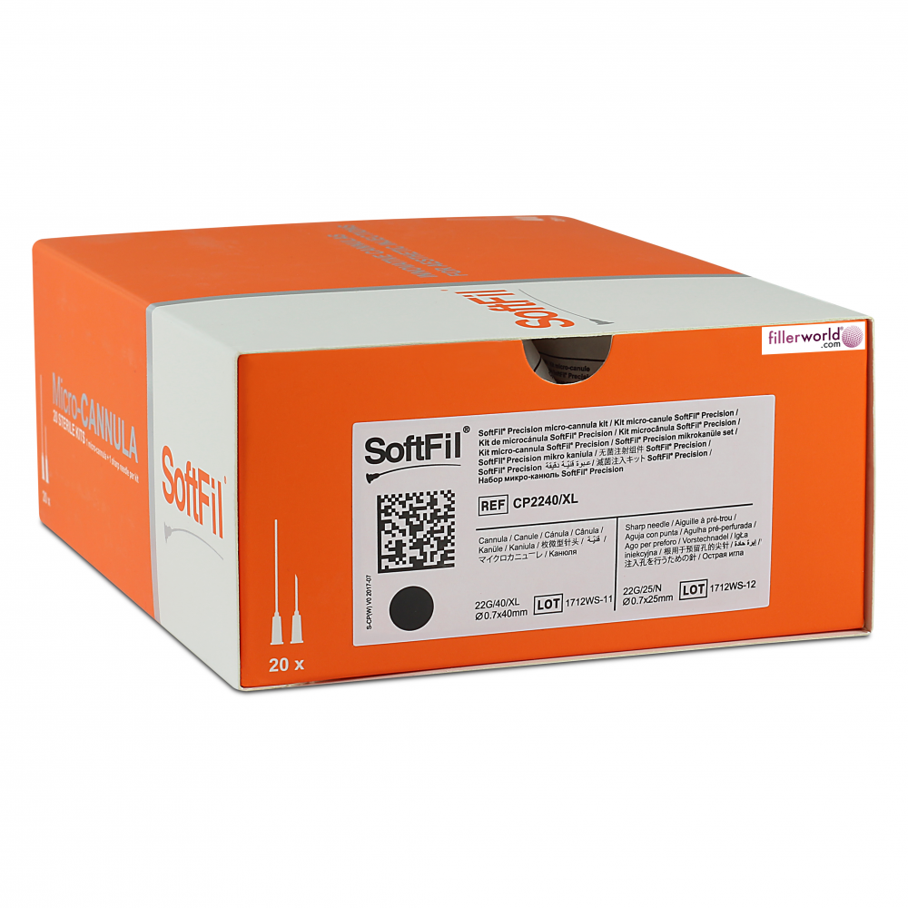 SoftFil Softfil Precision 22g x 40mm  (20 kits) CP2240/XL