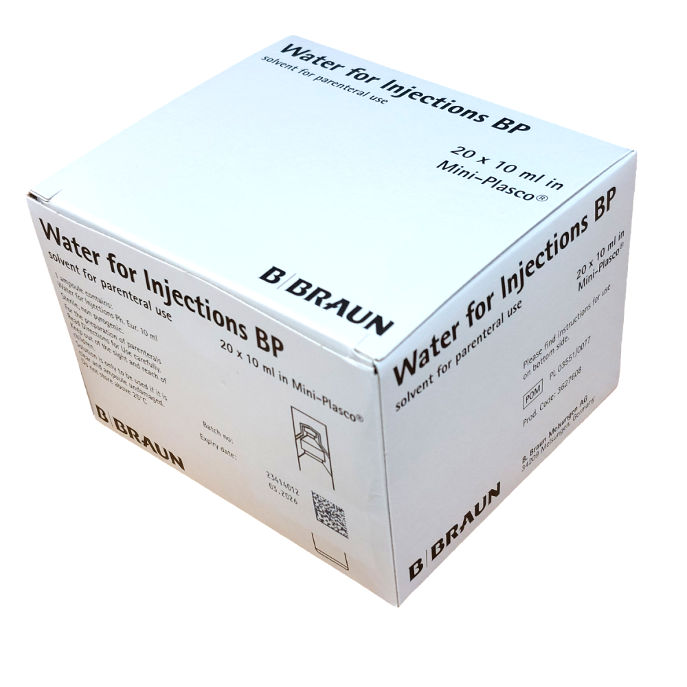 Water For Injections (Mini-Plasco)