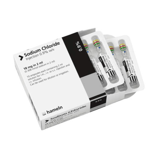 Sodium Chloride Injection 0.9% (18mg in 2ml)