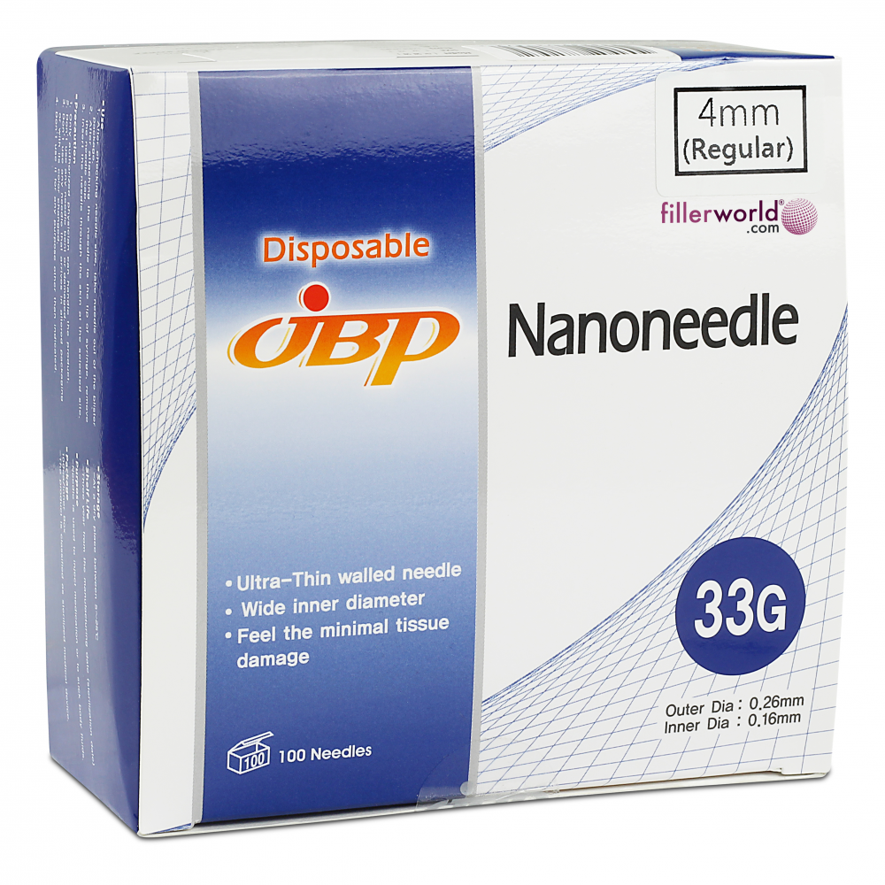 Jbp Nanoneedle 33G 4mm Regular (100 UTW needles)