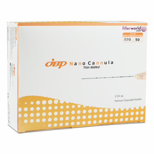 Jbp Nano Cannula 22G 50mm UTW (24 needles)