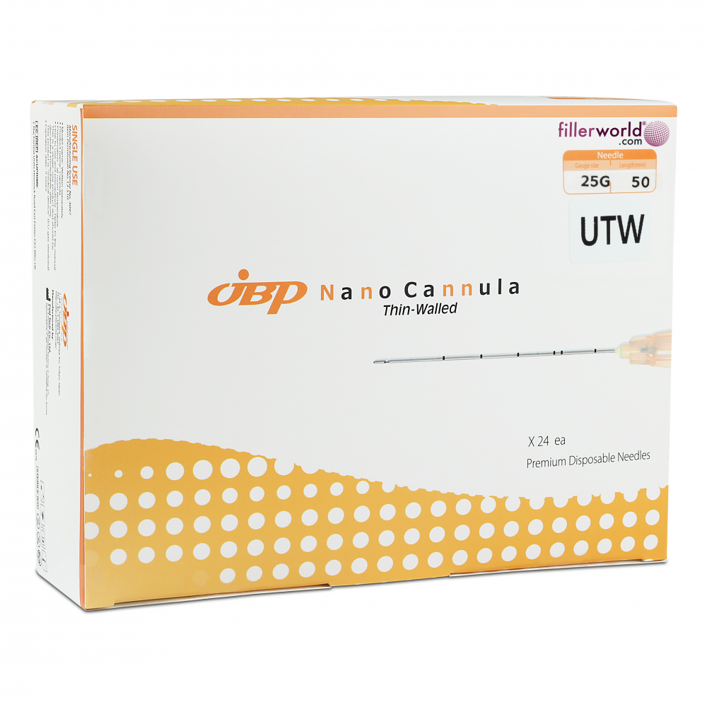 Jbp Nano Cannula 25G 50mm UTW (24 needles)