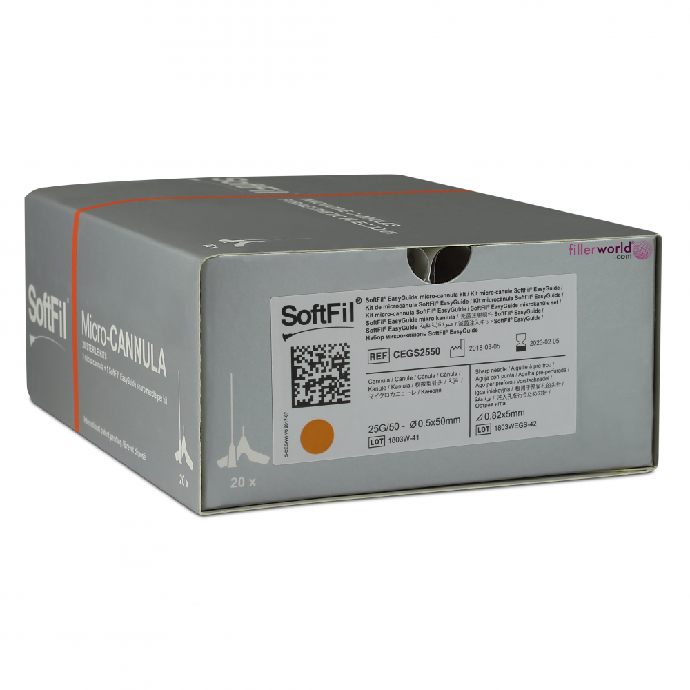 SoftFil Easy Guide  25G/50  (20 needles) CEGS2550