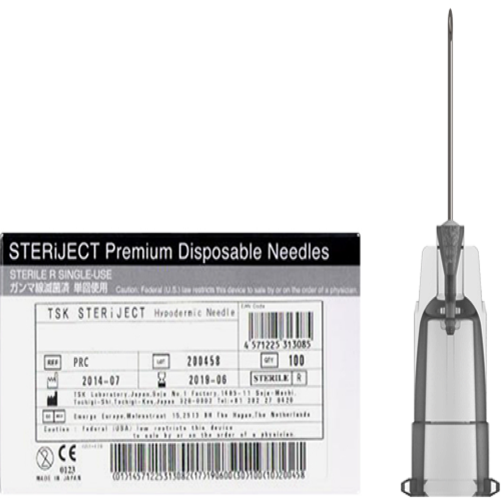 TSK Control Hub Needle 30G x 13mm (1/2