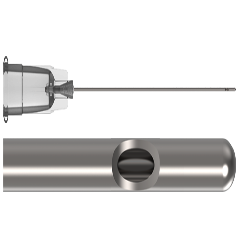 TSK Closed Single Hole Cannula 22G x 50mm (2”) CSH-22050-025 1 BOX OF 25