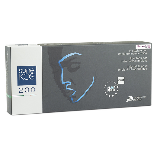 Sunekos 200 (2x Bottles of amino acids  + 2x vials of Sodium hyaluronate gel)