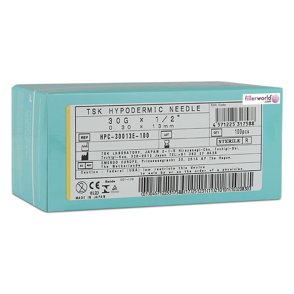 TSK Hypodermic needle 30G x 13mm (1/2