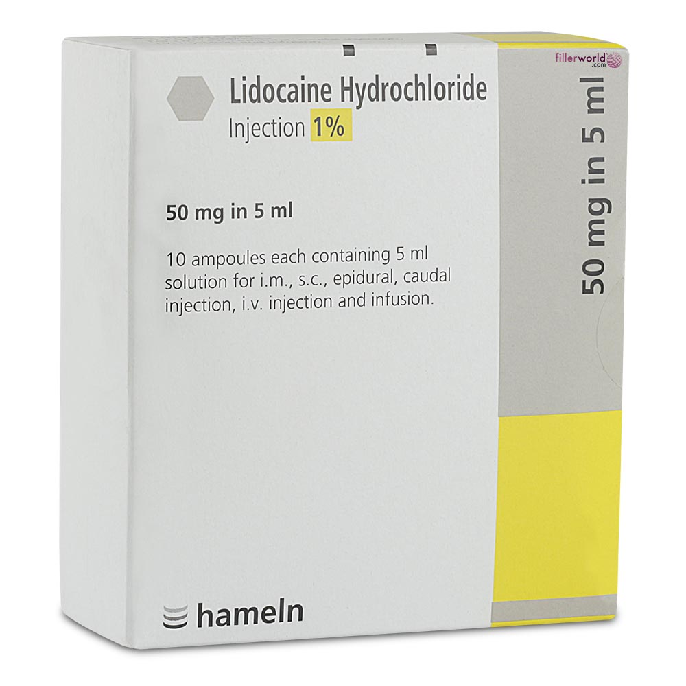 Lidocaine Hydrochloride Injection 1% (50mg in 5ml)