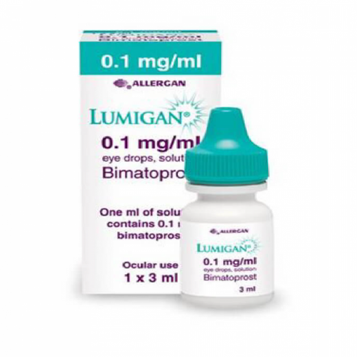 Lumigan Eye Drops (Bimatoprost) 0.01% 3ml