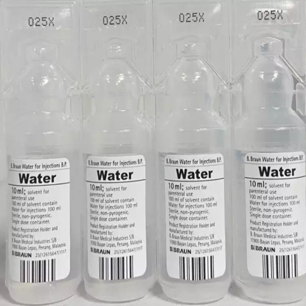 Water For Injections (Mini-Plasco)