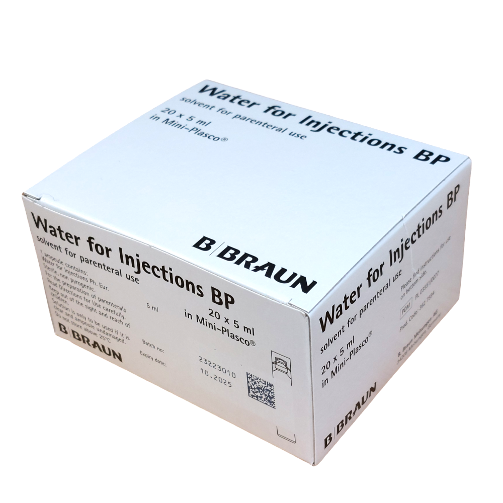 Water For Injections (Mini-Plasco) β Filler World