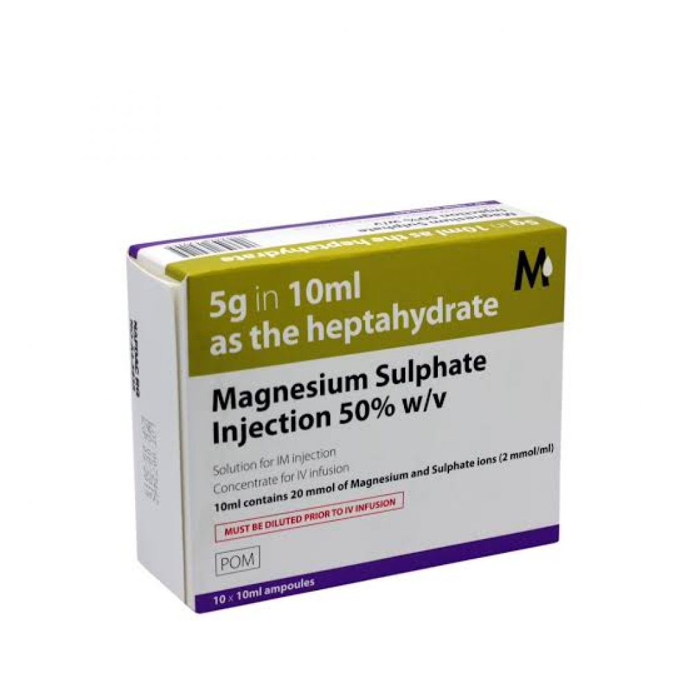 Magnesium Sulfate Injection 50%w/v