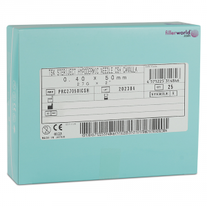 TSK Closed Single Hole Cannula 27G x 50mm (2”) CSH -27050-025- Box of 25 (Was £126.00 now £65.00) (Expires: 31/03/0025)