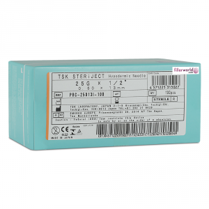 TSK SteriJect Hypodermic Needle 25g x 13mm (PRC 250131) (Was £67.50 now £45.00) (Expires: 31/05/0025)